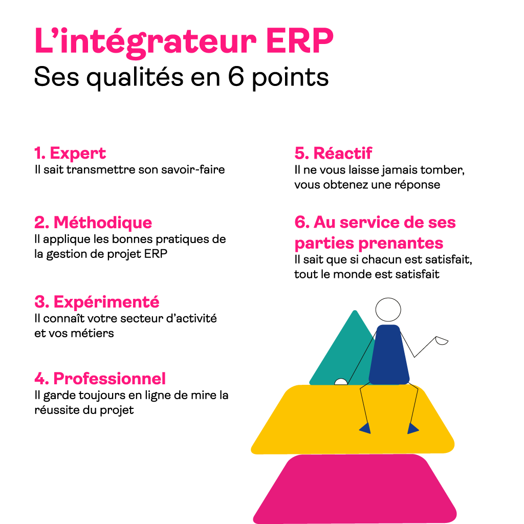 6 qualités de l'intégrateur ERP