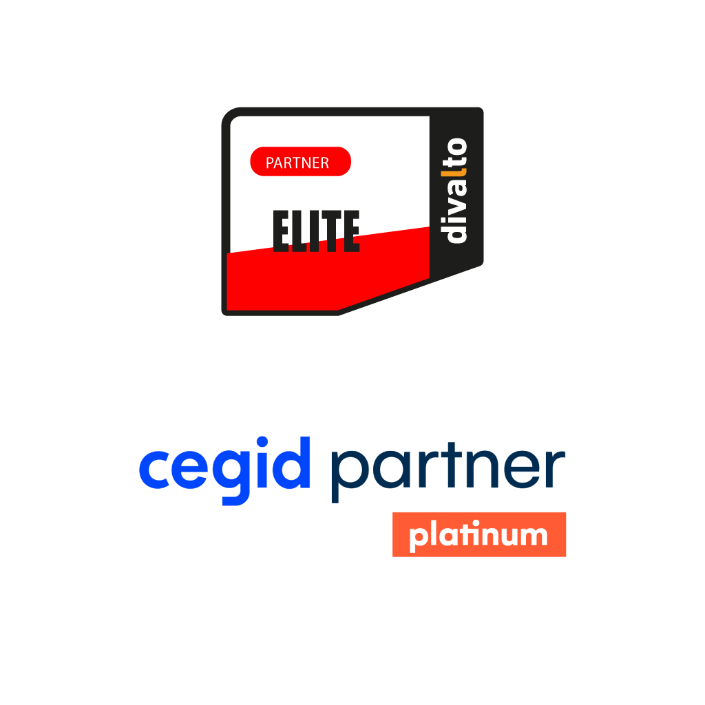 partenariats elite et platinum SYXPERIANE et éditeurs ERP Divalto et Cegid